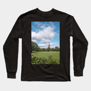 Medieval cathedral in the city of Norwich Long Sleeve T-Shirt